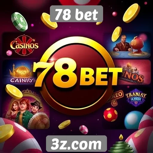 78 bet oferece variedade de jogos de cassino online